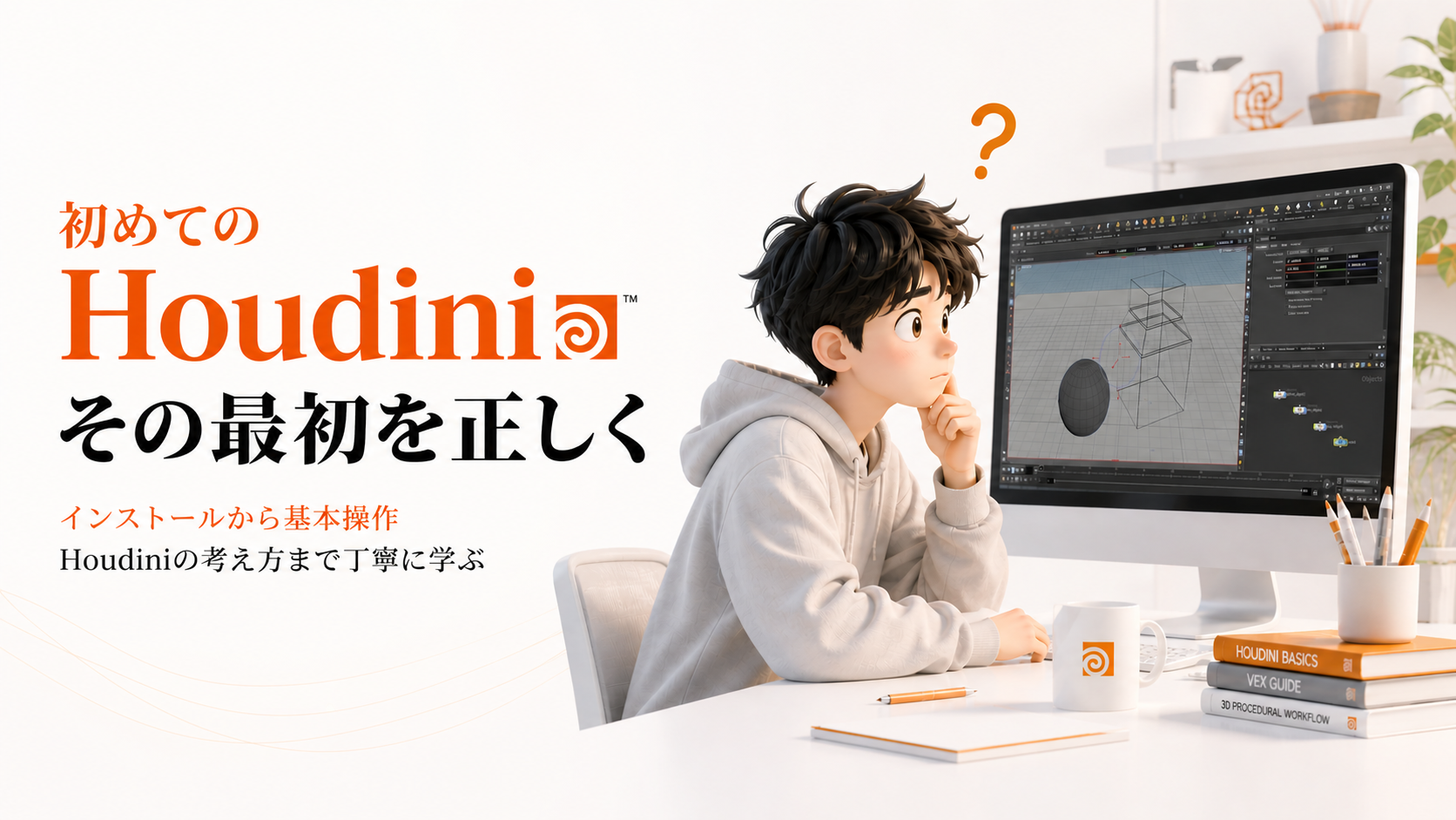 初めてのHoudini その最初を正しく